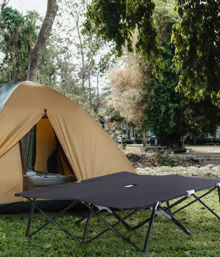 Double Foldable Camping Bed
