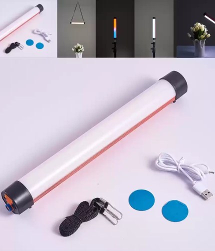 Outdoor lighting equipment providing light for a nature hike.