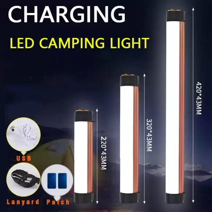 RECHARGEABLE LED CAMPING LANTERN_6 Rechargeable LED camping lantern used as a cabinet lamp.