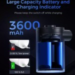 Close up of the USB charging port on a MAX PUMP EPS.