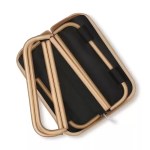 Ultra-light portable folding chair in a compact travel design.