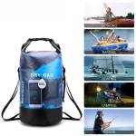 Versatile waterproof backpack pouch used for boating and kayaking in UK.