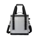 Canvas carry bags with insulation for wine.