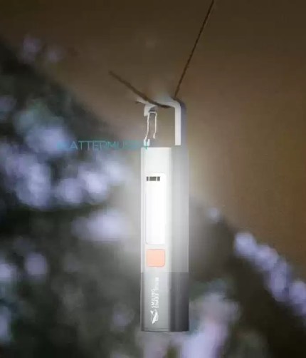 Long-range zoomable torch used during a nature hike.