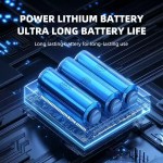 Long lasting rechargeable power lithium battery pack