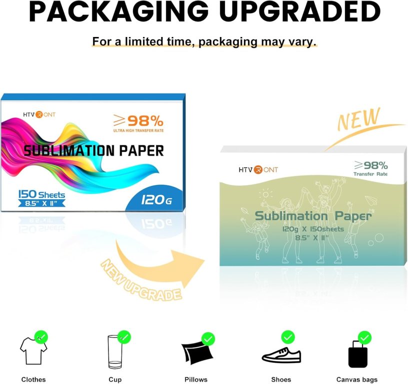 HTVRONT Sublimation Paper