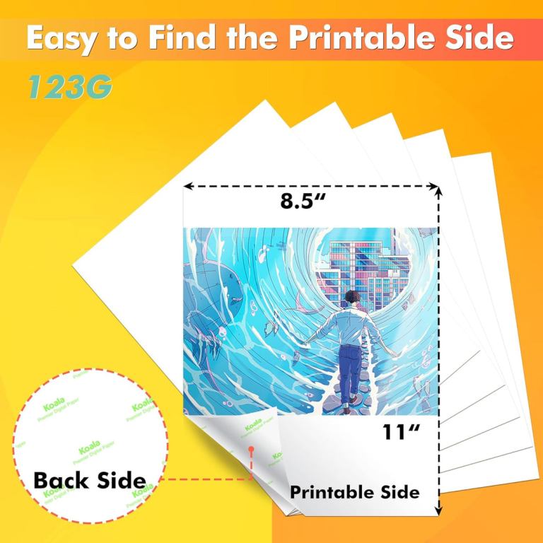 KOALA Sublimation Transfer Paper for All Inkjet Printer