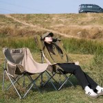Portable chair and picnic gear for outdoor sports and backpacking.