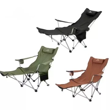Reclining camping chair UK foldable outdoor lounge chair lightweight