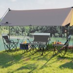 Professional 4 piece camping set for travel and fishing missions.
