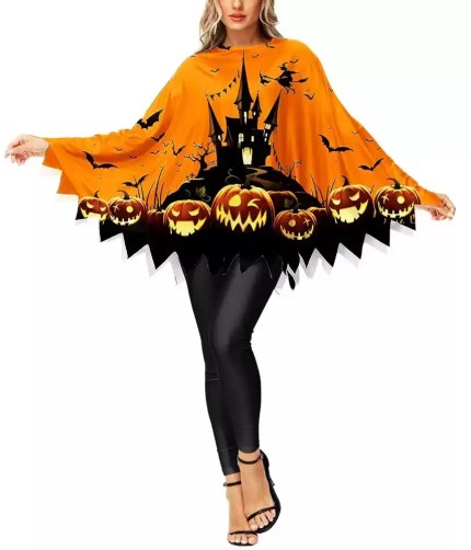 Adult White Ghost Demon Cape