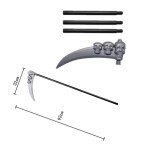 Toy Grim Reaper scythe prop dimensions.