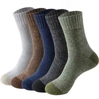 Thermal Crew Socks Colours Warm thermal crew socks available in grey, brown, blue and green