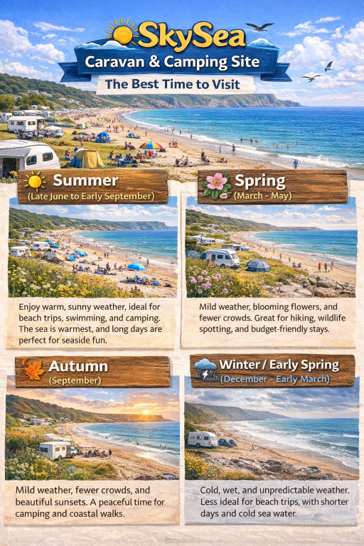 Best Time to Visit SkySea Caravan and Camping Site