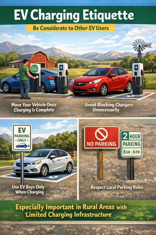 EV charging Etiquette in UK