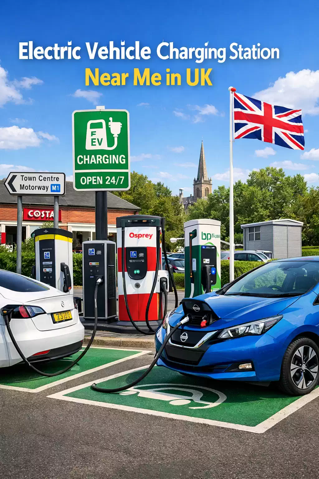 EV charging station near me in UK