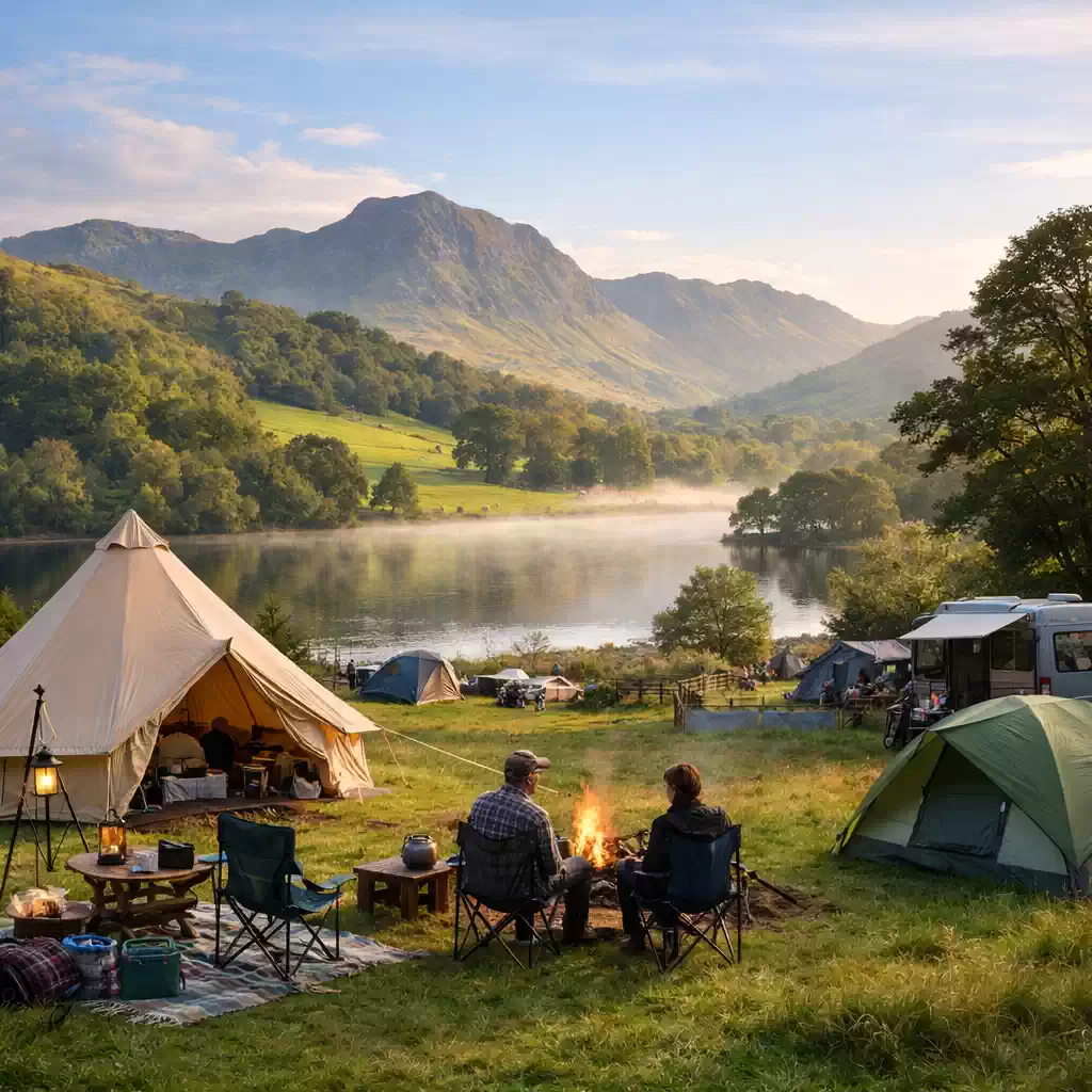 Find Campsites & Camping Spots Close to You in the UK