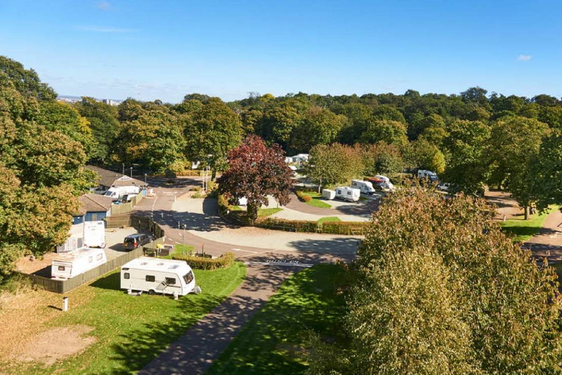 Natural outdoor scenery near Abbey Wood ideal for camping near London