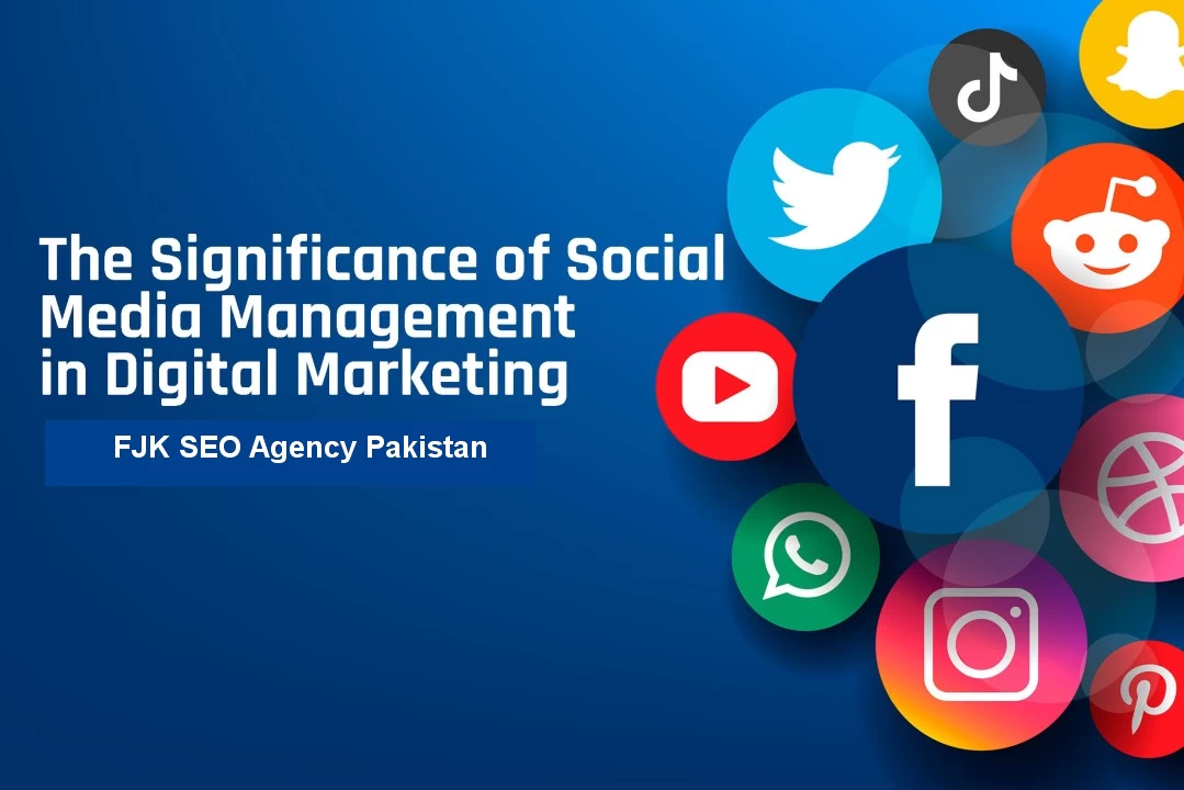 Social media specialist planning digital campaigns and analytics reports for FJK SEO.