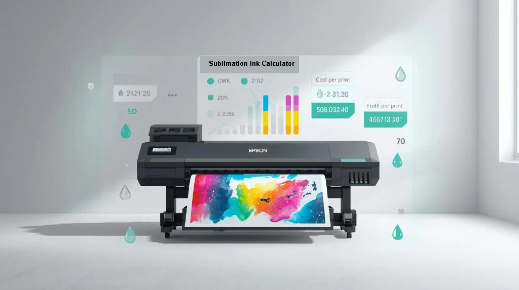 sublimation ink calculator FJKSUBLIMATION