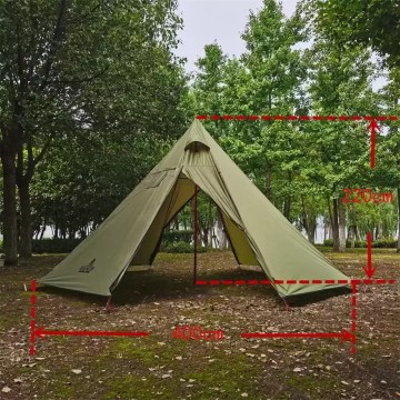 waterproof tipi hot tent fabric close up camping UK weather resistant