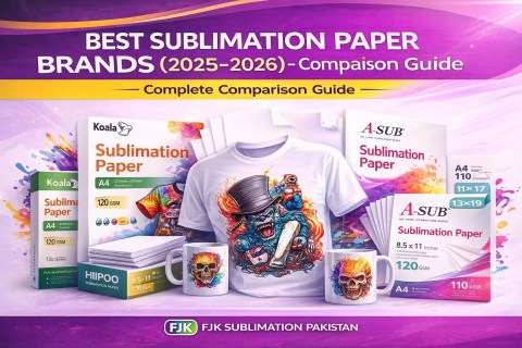 BEST SUBLIMATION PAPER BRAND 2026- FJKSUBLIMATION