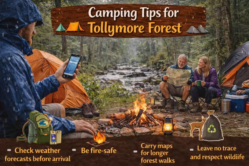 TOLLYMORE FOREST AND CAMPING GUIDE