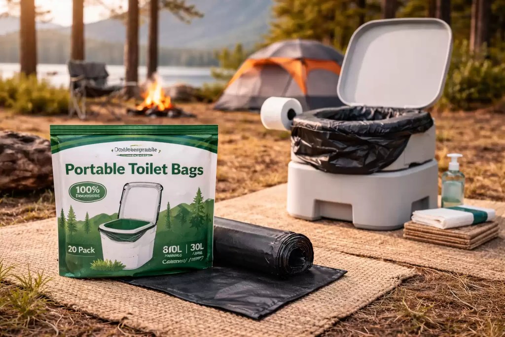 portable camping toilet