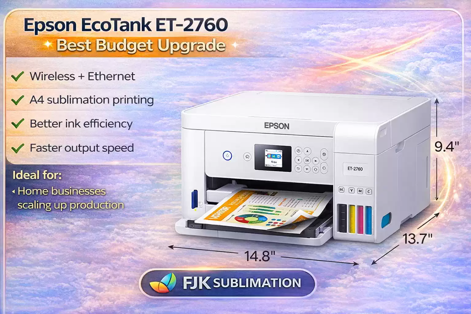 EPSON ET 2760 - FJK SUBLIMATION