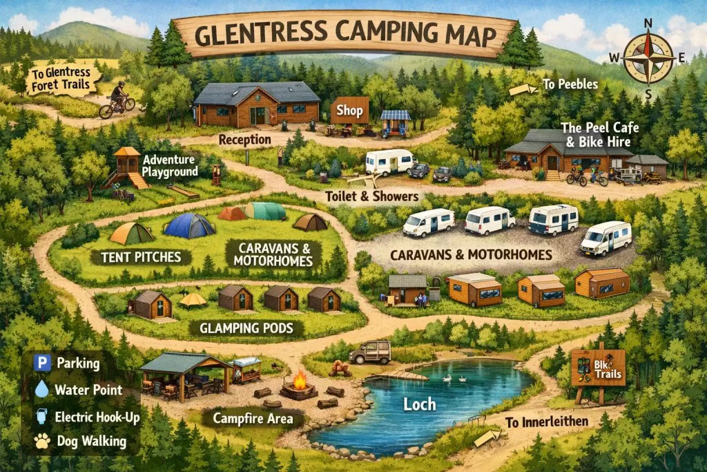 Glentress Camping guide