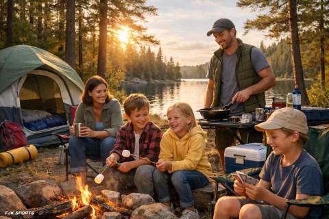 How to Camp with Kids and Keep Everyone Happy - banner