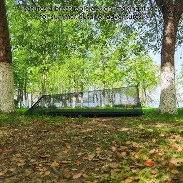 Breathable mesh bug net tent for summer camping and wild camping in the UK