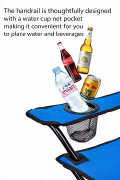 side pocket camping chair