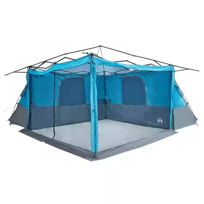 Premium multi-room family shelter for UK campers enjoying extended summer holidays and outdoor leisure living.