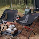 Lightweight camping chair with folding design for outdoor camping and fishing