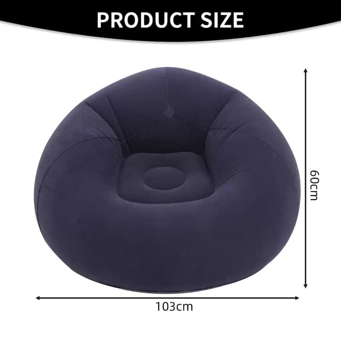 Comfortable air lounger for outdoor sports.