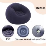 Close up of soft PVC flocking material on sofa.