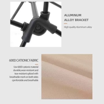 camling chair aluminium alloy bracket