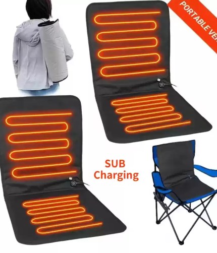 Large 90cm winter USB heated cushion.