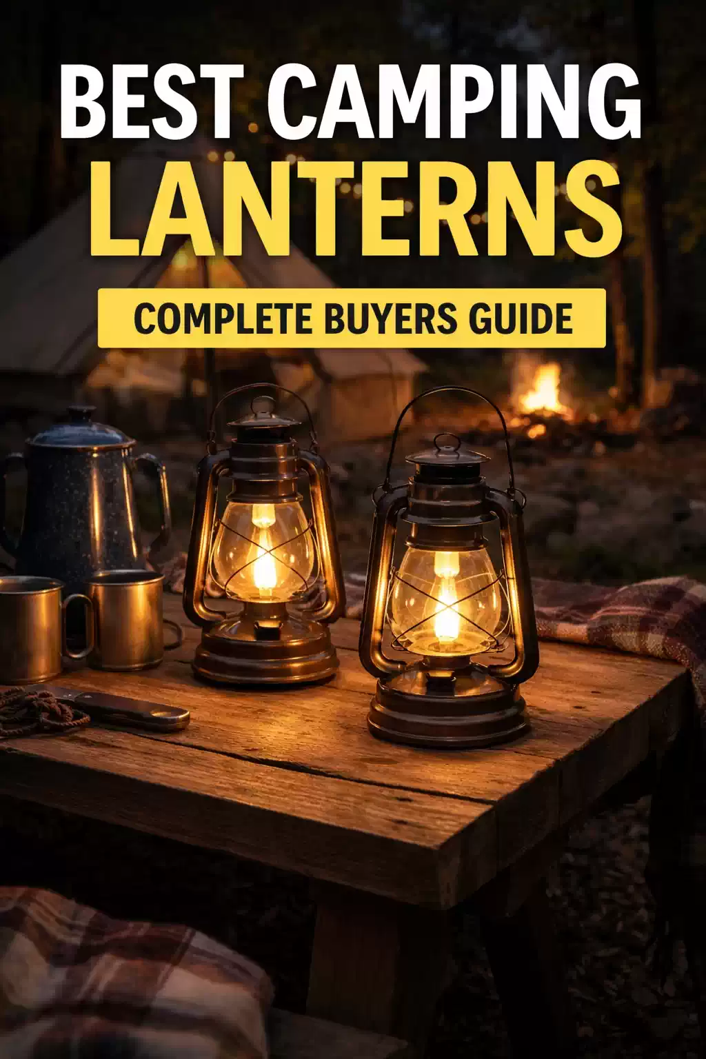 Best Camping Lanterns (2026 Buyer’s Guide)