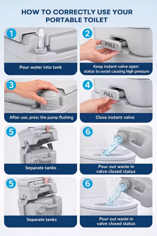Portable Camping Toilet