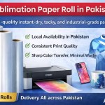 Sublimation paper roll in Pakistan for Epson printers sportswear and industrial printing
