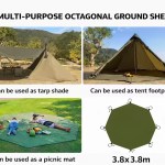 Professional Hot Teepee Tent with stove jack for winter camping, designed by FJK Camping Gear for UK outdoor enthusiasts.