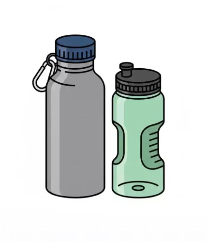 Camping water bottles