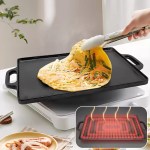 Versatile reversible grill pan for UK campers enjoying outdoor leisure and wild camping.