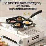Durable 4-cup pan for UK campsite use, specifically engineered for outdoor portable hobs.