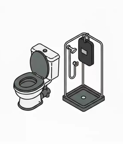 Camping portable Toilets & shower
