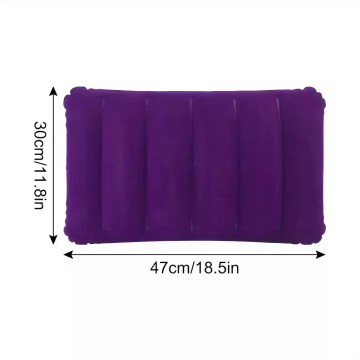inflatable pillow size 47x30cm compact camping pillow dimensions UK