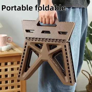 Portable camping stool UK foldable lightweight carry handle seat