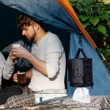 Hanging camping tissue bag tent use portable UK